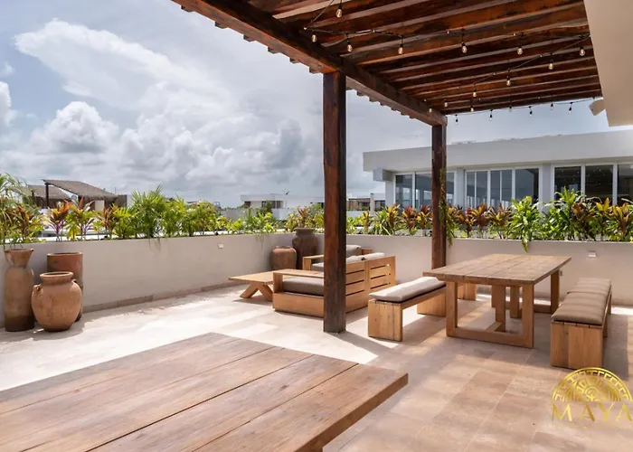 Сasa de vacaciones Nhoa 102c Lux 1br Plunge Pool In Aldea Zama *