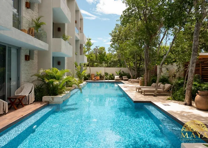 Nhoa 102c Lux 1br Plunge Pool In Aldea Zama * Tulum