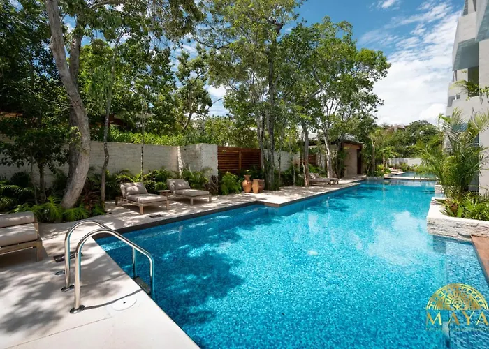 Сasa de vacaciones Nhoa 102c Lux 1br Plunge Pool In Aldea Zama *